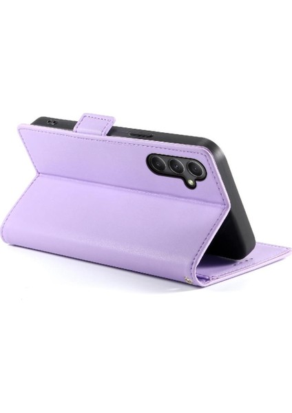 Samsung Galaxy A34 5g Için Flip Case Iş Çevir Cüzdan Kart Yuvaları Günlük (Yurt Dışından) modelleri