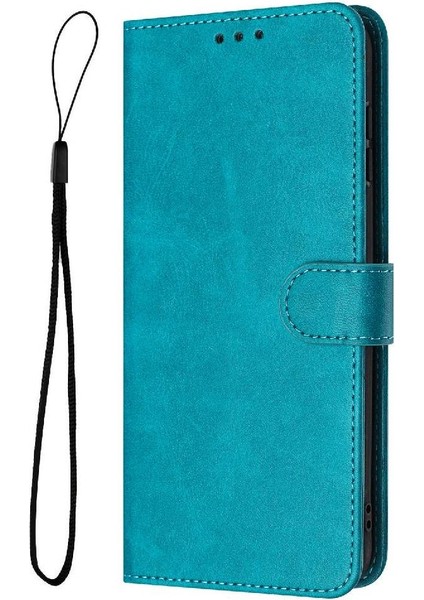 Kart Yuvası Kickstand ile IPhone 15 Pro Max Pu Deri Için Flip Case (Yurt Dışından)
