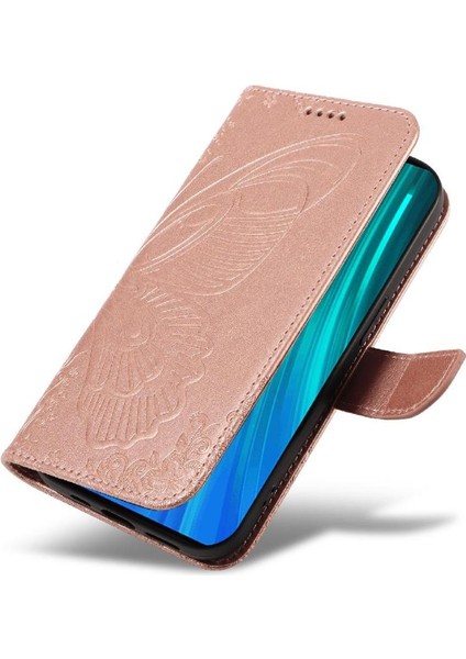 Kredi Kartı Yuvası ile Xiaomi Redmi Not 8 Pro Için Flip Case Kabartmalı Yüksek (Yurt Dışından) indirimleri