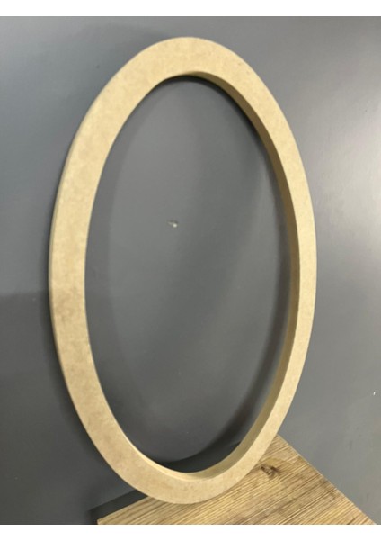 Elips Ayna Çerçevesi Düz Yüzey 55 x 35 x 3 cm