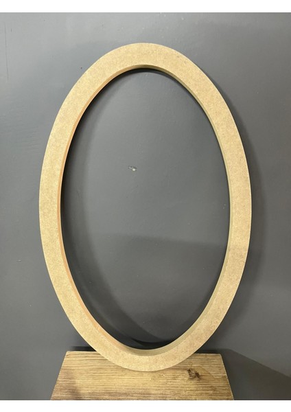 Elips Ayna Çerçevesi Düz Yüzey 55 x 35 x 3 cm fiyatları