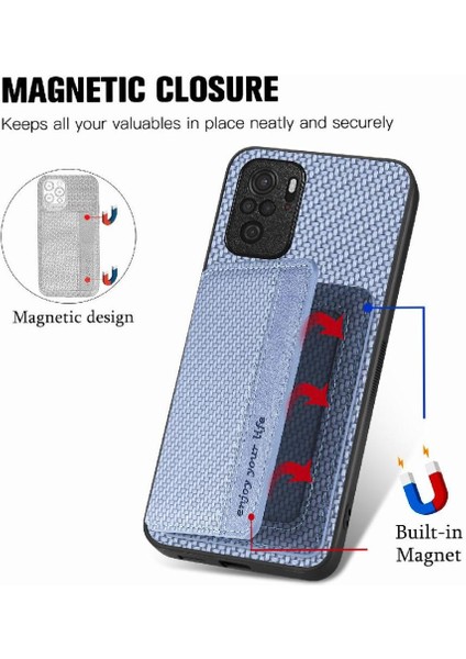 Xiaomi Redmi Için Not 10 4g Manyetik Kart Tutucu Rfıd Engelleme Standı (Yurt Dışından) modelleri