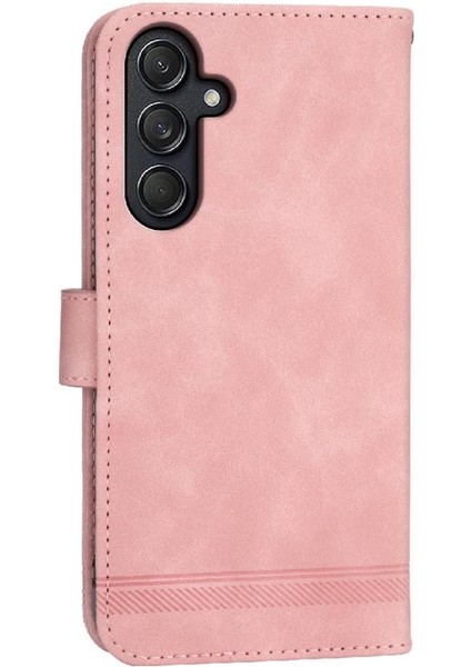 Samsung Galaxy M55 Kart Yuvaları Premium Manyetik Kapatma Nakit Için Flip Case (Yurt Dışından)