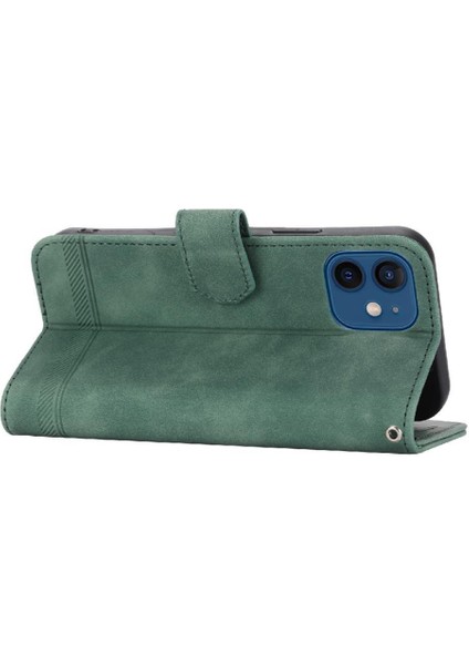 IPhone 12 Için Flip Case Pro Premium Kart Yuvaları Bileklik Nakit Cep (Yurt Dışından)