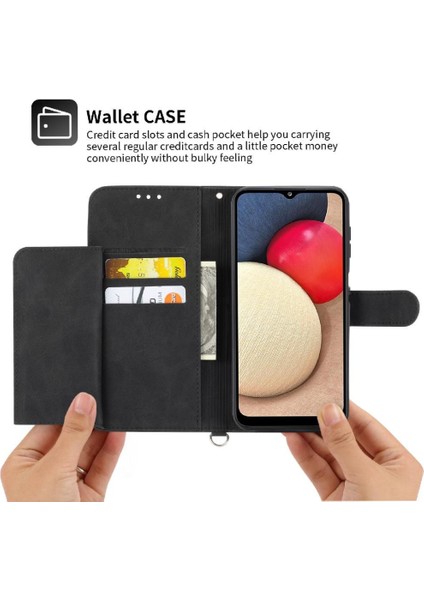 Samsung Galaxy A54 5g Kabartmalı Bileklik Çoklu Kredi Için Flip Case (Yurt Dışından) indirimleri