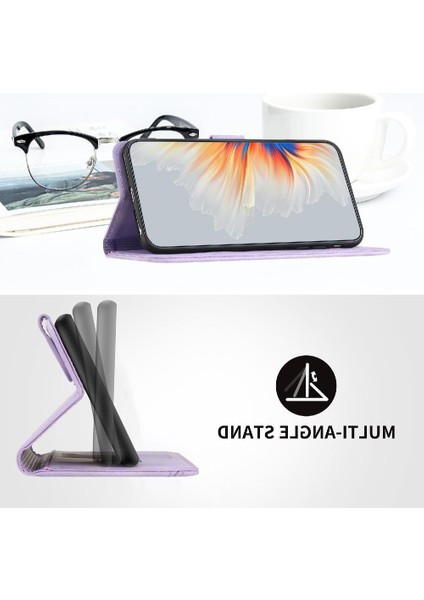 IPhone 16 Plus Kılıf Cüzdan Premium Pu Dahili Mıknatıs Kapağı ile Uyumlu (Yurt Dışından)
