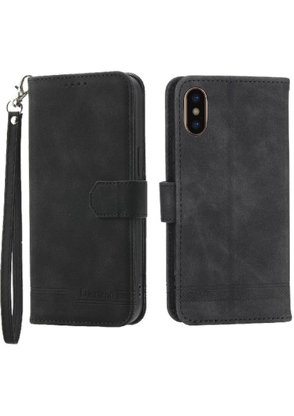 IPhone x Için Flip Case/xs Premium Kart Yuvaları Manyetik Kapatma Nakit Cep (Yurt Dışından) indirimleri