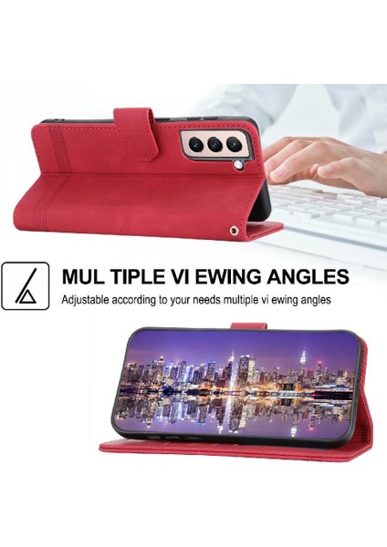 Samsung Galaxy S21 Artı Kart Yuvaları Manyetik Kapatma Premium Için Flip Case (Yurt Dışından) indirimleri