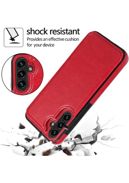 Kart Tutucu Kickstand Çift ile Samsung Galaxy S23 Fe 5g Için Cüzdan Kılıf (Yurt Dışından)