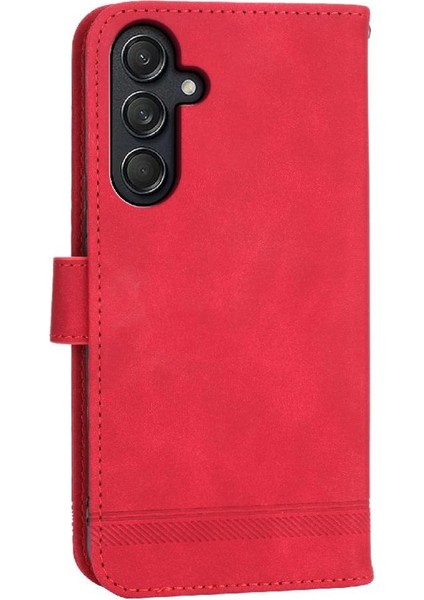 Samsung Galaxy M55 Kart Yuvaları Premium Manyetik Kapatma Nakit Için Flip Case (Yurt Dışından)