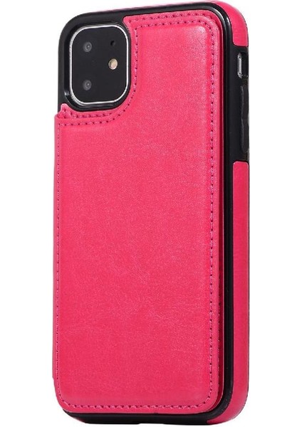 Kart Tutucu Çift ile IPhone 11 Pu Deri Kickstand Için Cüzdan Kılıf (Yurt Dışından) fırsatları