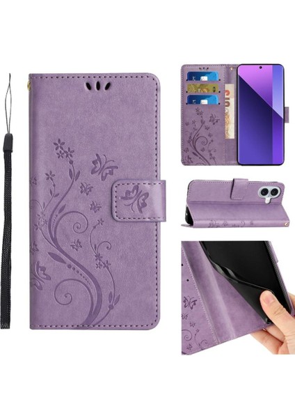 IPhone 16 Için Filp Durumda Artı Bilek Kayışı Pu Deri Kart Tutucu Manyetik (Yurt Dışından)