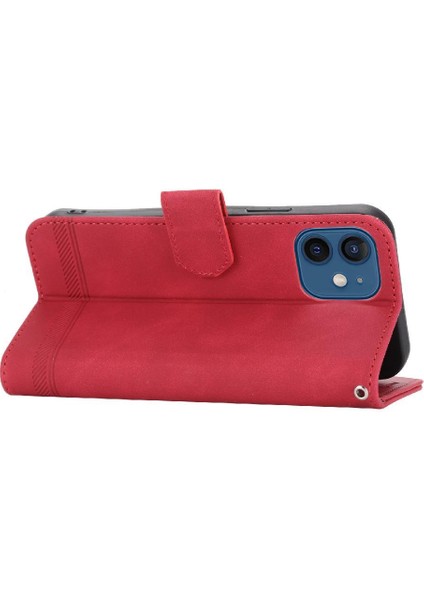 IPhone 12 Için Flip Case Pro Premium Kart Yuvaları Bileklik Nakit Cep (Yurt Dışından)