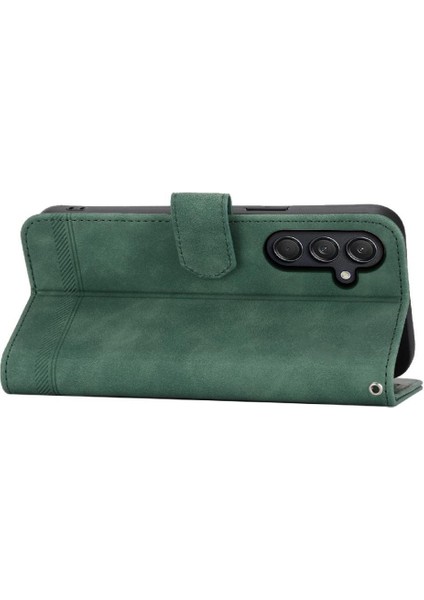 Samsung Galaxy M55 Kart Yuvaları Premium Manyetik Kapatma Nakit Için Flip Case (Yurt Dışından)
