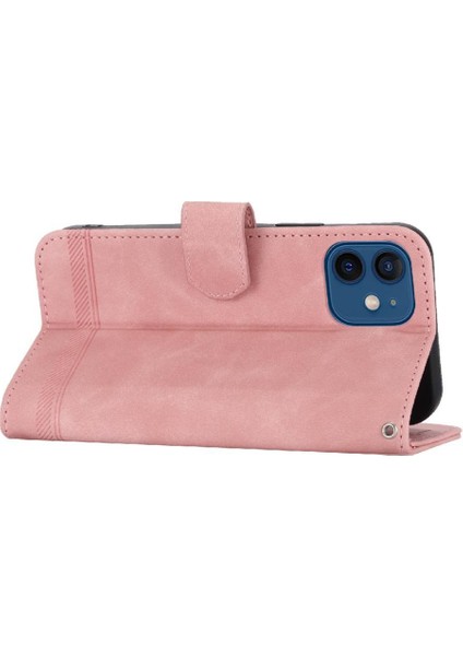 IPhone 12 Için Flip Case Pro Premium Kart Yuvaları Bileklik Nakit Cep (Yurt Dışından)