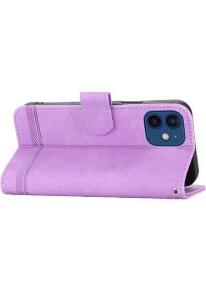 IPhone 12 Için Flip Case Pro Premium Kart Yuvaları Bileklik Nakit Cep (Yurt Dışından)
