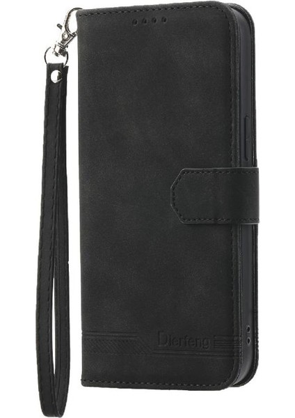 IPhone 12 Için Flip Case Pro Premium Kart Yuvaları Bileklik Nakit Cep (Yurt Dışından)
