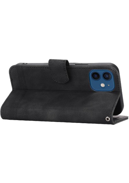 IPhone 12 Için Flip Case Pro Premium Kart Yuvaları Bileklik Nakit Cep (Yurt Dışından)