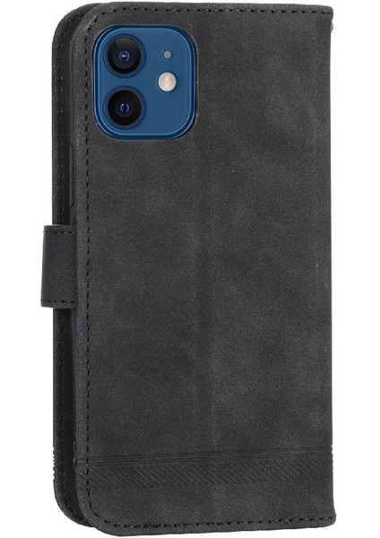 IPhone 12 Için Flip Case Pro Premium Kart Yuvaları Bileklik Nakit Cep (Yurt Dışından)