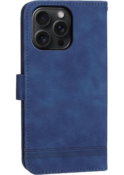 IPhone 15 Için Flip Case Pro Max Bileklik Nakit Cep Kart Yuvaları Manyetik (Yurt Dışından)