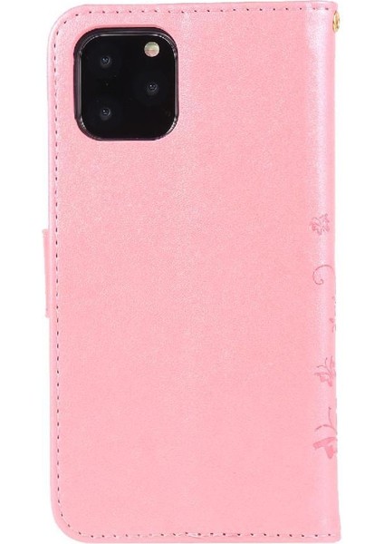 IPhone 12 Için Filp Durumda Pro Max Kart Tutucu Bilek Kayışı Pu Deri Kapatma (Yurt Dışından)