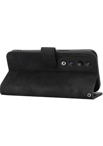 Onur 90 Pro Bileklik Premium Manyetik Kapatma Kart Yuvaları Için Flip Case (Yurt Dışından)