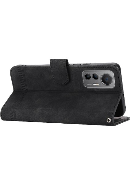 Xiaomi 12T Bileklik Premium Kart Yuvaları Manyetik Kapatma Için Flip Case (Yurt Dışından) modelleri