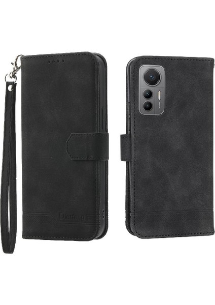 Xiaomi 12T Bileklik Premium Kart Yuvaları Manyetik Kapatma Için Flip Case (Yurt Dışından) indirimleri