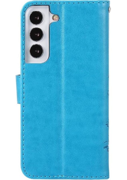 Samsung Galaxy S22 5g Kickstand Kart Tutucu Manyetik Kapatma Için Filp Durumda (Yurt Dışından) modelleri