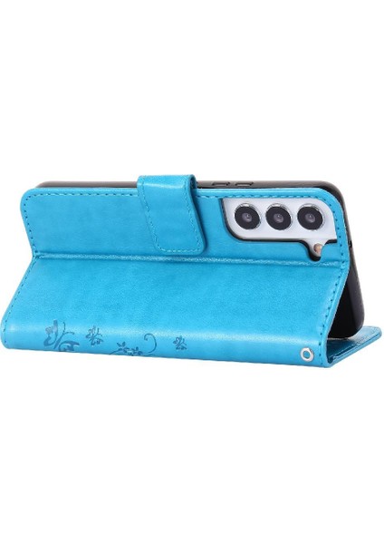 Samsung Galaxy S22 5g Kickstand Kart Tutucu Manyetik Kapatma Için Filp Durumda (Yurt Dışından) indirimleri