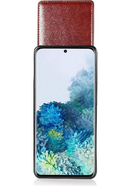 Samsung Galaxy S20 Artı Kart Tutucu Premium Deri Toka ile Uyumlu (Yurt Dışından) fırsatları