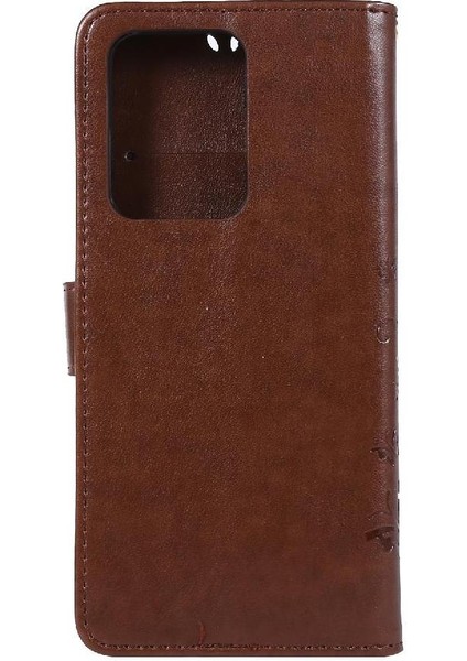 Samsung Galaxy S20 Ultra Kart Tutucu Için Pu Deri Kickstand Durumda (Yurt Dışından) fırsatları
