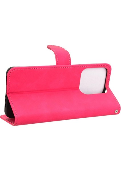 Realme C63 Kickstand Pu Deri Yan Toka Cüzdan Kartı Için Flip Case (Yurt Dışından)