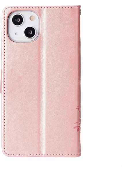 IPhone 15 Için Pu Deri Kickstand Durumda Kart Tutucu Manyetik Kapatma (Yurt Dışından) indirimleri