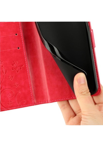 IPhone 16 Için Filp Durumda Artı Bilek Kayışı Pu Deri Kart Tutucu Manyetik (Yurt Dışından)