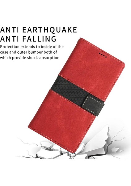 Samsung Galaxy A71 4g Manyetik Kapatma Kart Yuvası Kickstand Için Cüzdan Kılıf (Yurt Dışından)