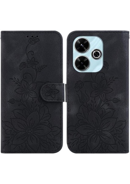 Xiaomi Redmi Için Flip Case 13 4g Kabartmalı Zambak Kart Tutucu Cüzdan Manyetik (Yurt Dışından) indirimleri