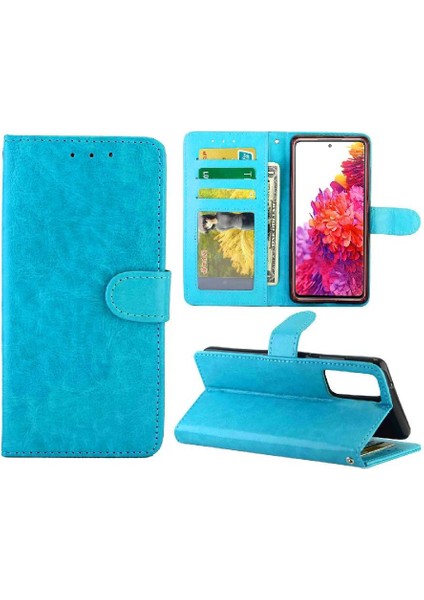 Samsung Galaxy S20 Fe Manyetik Kapatma Pu Deri Kart Için Flip Case (Yurt Dışından)