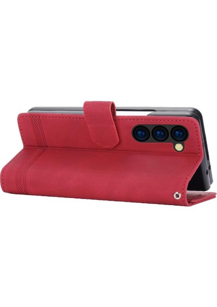 Samsung Galaxy Z Için Flip Case Fold 5 Premium Bileklik Kart Yuvaları Kapatma (Yurt Dışından)