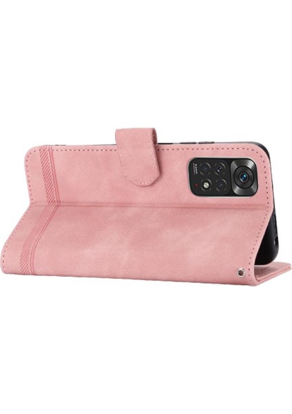 Xiaomi Redmi Not 11 Için Flip Case 5g Bileklik Kart Yuvaları Premium Nakit (Yurt Dışından)