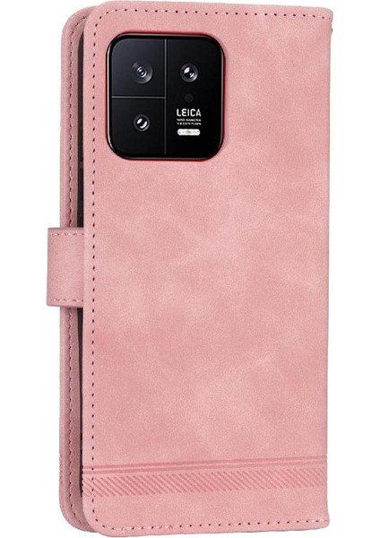 Xiaomi 13 Bileklik Nakit Cep Kartı Yuvaları Manyetik Kapatma Için Flip Case (Yurt Dışından) modelleri