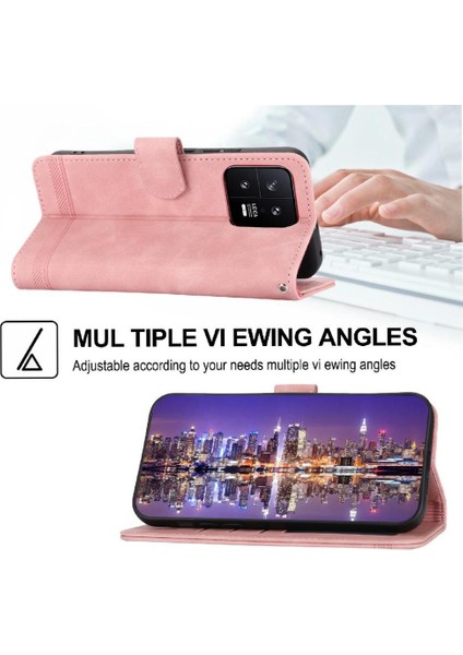 Xiaomi 13 Bileklik Nakit Cep Kartı Yuvaları Manyetik Kapatma Için Flip Case (Yurt Dışından) indirimleri