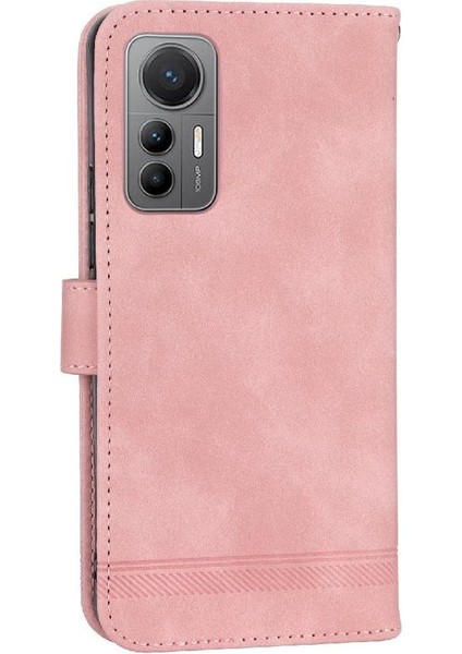 Xiaomi 12T Bileklik Premium Kart Yuvaları Manyetik Kapatma Için Flip Case (Yurt Dışından) modelleri