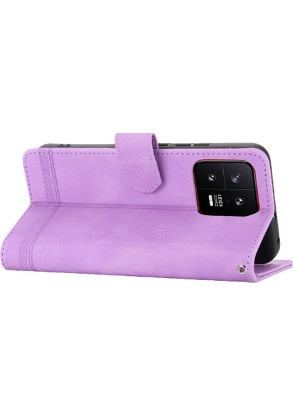 Xiaomi 13 Bileklik Nakit Cep Kartı Yuvaları Manyetik Kapatma Için Flip Case (Yurt Dışından) modelleri