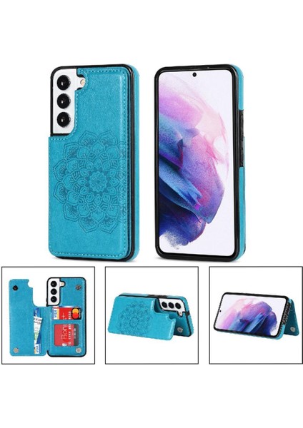 Samsung Galaxy S23 Artı Kabartmalı Mandala Için Kart Tutucu Kılıf ile Cüzdan (Yurt Dışından) fiyatları