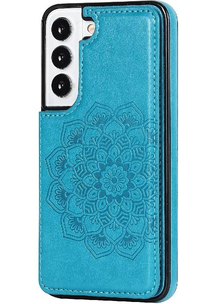 Samsung Galaxy S23 Artı Kabartmalı Mandala Için Kart Tutucu Kılıf ile Cüzdan (Yurt Dışından) modelleri