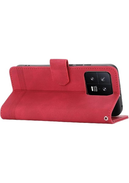 Xiaomi 13 Bileklik Nakit Cep Kartı Yuvaları Manyetik Kapatma Için Flip Case (Yurt Dışından) fırsatları