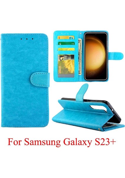 Samsung Galaxy S23 Artı Kart Tutucu Için Flip Case Pu Deri Darbeye (Yurt Dışından) indirimleri
