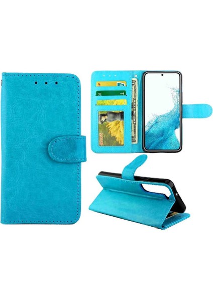 Samsung Galaxy S22 5g Kickstand Manyetik Kapatma Kartı Pu Için Flip Case (Yurt Dışından) fırsatları