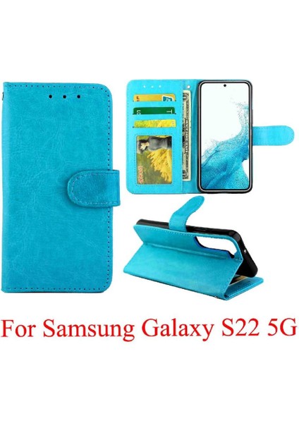 Samsung Galaxy S22 5g Kickstand Manyetik Kapatma Kartı Pu Için Flip Case (Yurt Dışından) indirimleri
